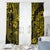 Hawaii King Kamehameha Window Curtain Polynesian Pattern Yellow Version LT01 - Polynesian Pride