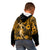 Hawaii Hula Girl Kid Hoodie Polynesian Pattern Gold Version LT01 - Polynesian Pride