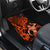 Hawaii Hula Girl Car Mats Polynesian Pattern Orange Version LT01 - Polynesian Pride