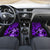 Hawaii Hula Girl Car Mats Hibiscus Hawaii Tribal Tattoo Purple Version LT01 - Polynesian Pride