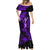 Hawaii Hula Girl Mermaid Dress Hibiscus Hawaii Tribal Tattoo Purple Version LT01 - Polynesian Pride