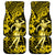 Hawaii Hula Girl Car Mats Hibiscus Hawaii Tribal Tattoo Yellow Version LT01 Yellow - Polynesian Pride