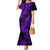 Hawaii Pineapple Mermaid Dress Polynesian Pattern Purple Version LT01 Women Purple - Polynesian Pride