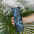 Hawaii Pineapple Skinny Tumbler Polynesian Pattern Sky Blue Version