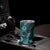 Hawaii Pineapple Tumbler Cup Polynesian Pattern Turquoise Version