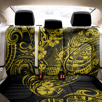 Hawaii Pineapple Back Car Seat Cover Polynesian Pattern Yellow Version