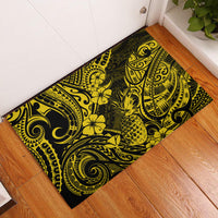 Hawaii Pineapple Rubber Doormat Polynesian Pattern Yellow Version LT01 Yellow - Polynesian Pride