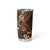 Hawaii Shaka Sign Tumbler Cup With Polynesian Hibiscus Gold Unique