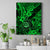 Hawaii Shaka Sign Canvas Wall Art With Polynesian Hibiscus Green Unique LT01 Green - Polynesian Pride