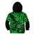 Hawaii Shaka Sign Kid Hoodie With Polynesian Hibiscus Green Unique LT01 - Polynesian Pride
