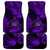 Hawaii Shaka Sign Car Mats Polynesian Pattern Purple Version LT01