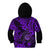 Hawaii Shaka Sign Kid Hoodie Polynesian Pattern Purple Version LT01 - Polynesian Pride