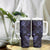 Hawaii Shaka Sign Tumbler With Handle Polynesian Pattern Purple Version