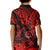 Hawaii Shaka Sign Kid Polo Shirt Polynesian Pattern Red Version LT01 - Polynesian Pride