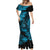 Hawaii Shaka Sign Mermaid Dress Polynesian Pattern Sky Blue Version LT01 - Polynesian Pride