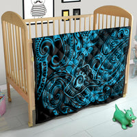 Hawaii Shaka Sign Quilt Polynesian Pattern Sky Blue Version LT01 - Polynesian Pride