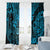 Hawaii Shaka Sign Window Curtain Polynesian Pattern Sky Blue Version LT01 - Polynesian Pride