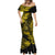 Hawaii Shaka Sign Mermaid Dress Polynesian Pattern Yellow Version LT01 - Polynesian Pride