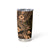 Hawaii Shark Tumbler Cup Polynesian Pattern Gold Version