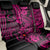 Hawaii Shark Back Car Seat Cover Polynesian Pattern Pink Version