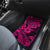 Hawaii Shark Car Mats Polynesian Pattern Pink Version LT01 - Polynesian Pride