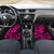 Hawaii Shark Car Mats Polynesian Pattern Pink Version LT01 - Polynesian Pride