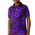 Hawaii Shark Kid Polo Shirt Polynesian Pattern Purple Version LT01 Kid Purple - Polynesian Pride