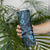 Hawaii Shark Skinny Tumbler Polynesian Pattern Sky Blue Version