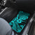 Hawaii Shark Car Mats Polynesian Pattern Turquoise Version LT01 - Polynesian Pride