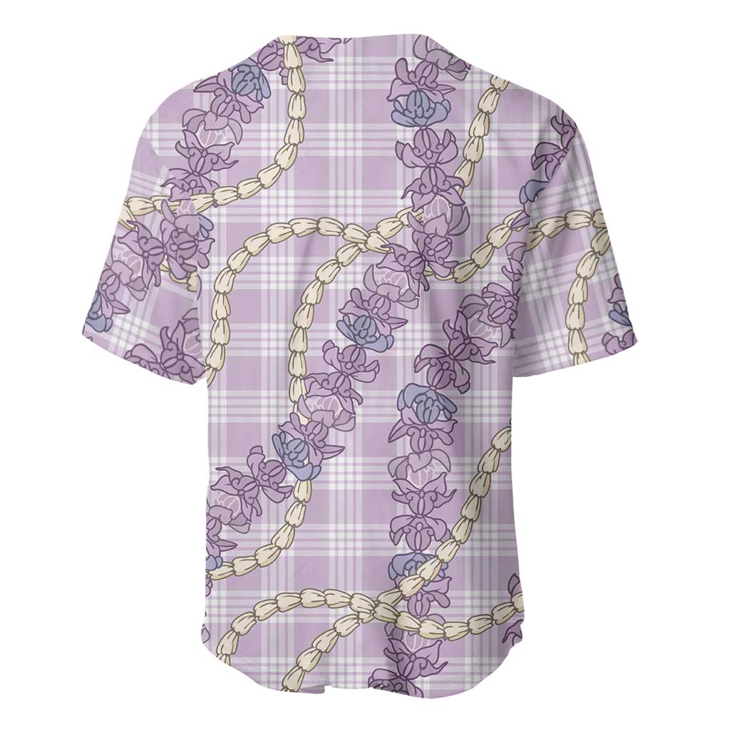 Pua Kalaunu Lei Baseball Jersey Palaka Pattern LT01 - Polynesian Pride