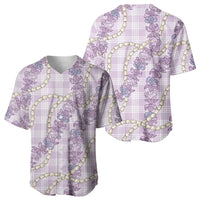 Pua Kalaunu Lei Baseball Jersey Palaka Pattern LT01 - Polynesian Pride