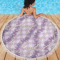 Pua Kalaunu Lei Beach Blanket Palaka Pattern LT01 - Polynesian Pride