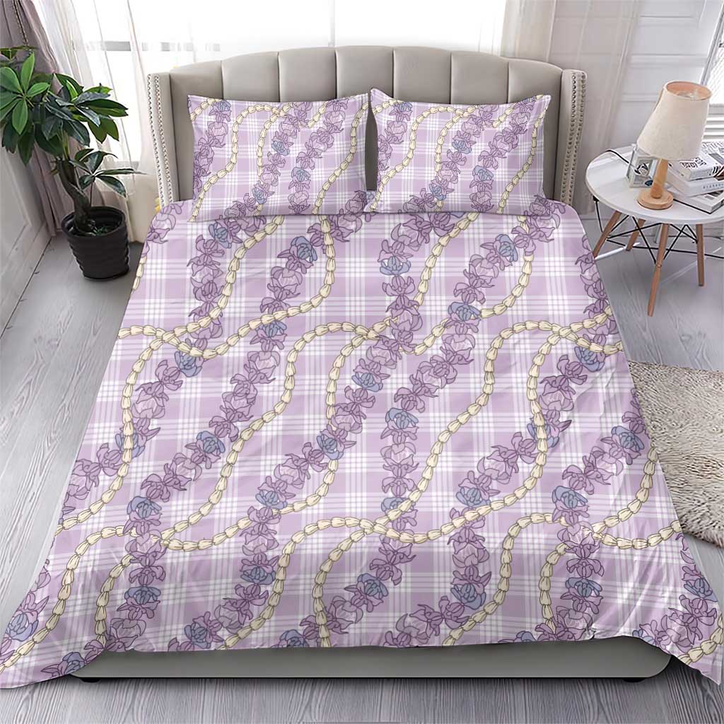 Pua Kalaunu Lei Bedding Set Palaka Pattern