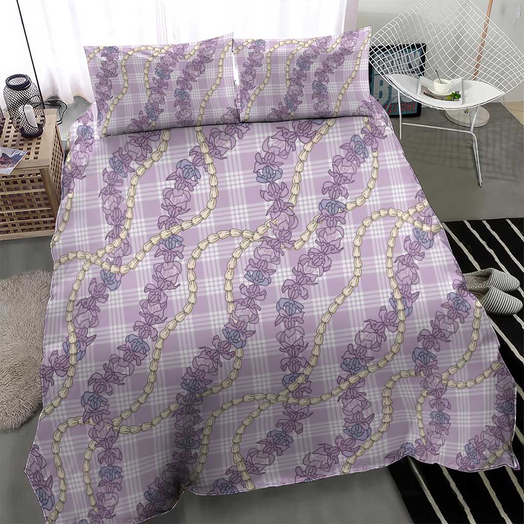 Pua Kalaunu Lei Bedding Set Palaka Pattern