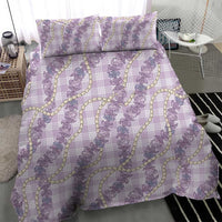 Pua Kalaunu Lei Bedding Set Palaka Pattern