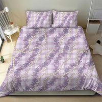 Pua Kalaunu Lei Bedding Set Palaka Pattern