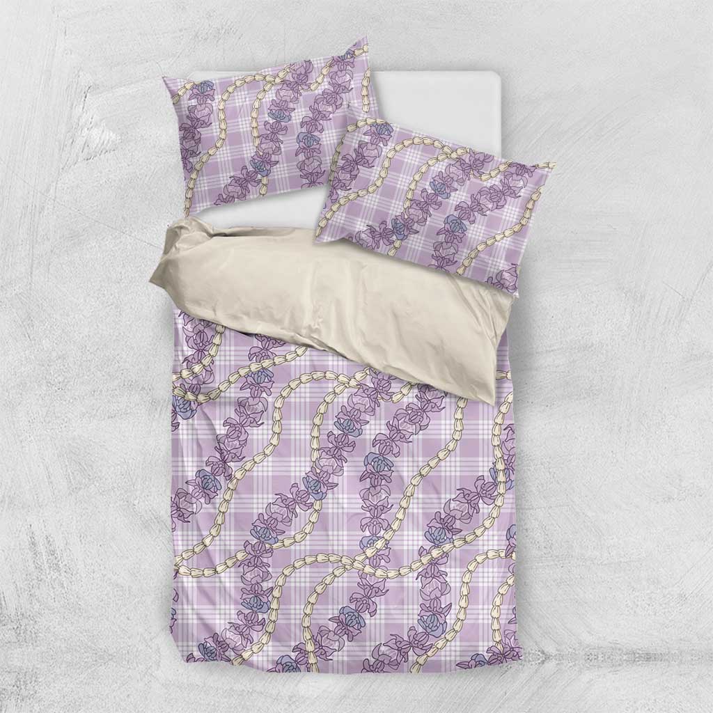 Pua Kalaunu Lei Bedding Set Palaka Pattern