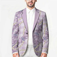 Pua Kalaunu Lei Blazer Palaka Pattern