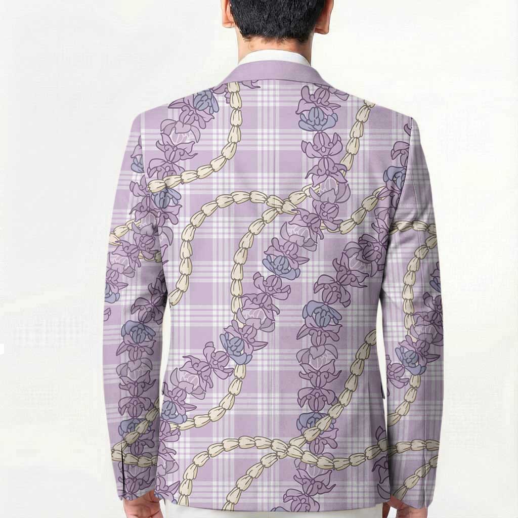 Pua Kalaunu Lei Blazer Palaka Pattern