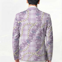 Pua Kalaunu Lei Blazer Palaka Pattern