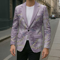 Pua Kalaunu Lei Blazer Palaka Pattern