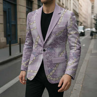 Pua Kalaunu Lei Blazer Palaka Pattern