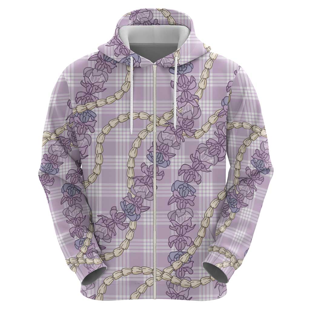 Pua Kalaunu Lei Hoodie Palaka Pattern