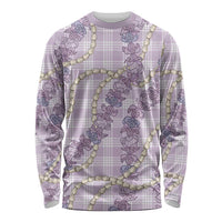 Pua Kalaunu Lei Long Sleeve Shirt Palaka Pattern