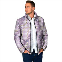 Pua Kalaunu Lei Padded Jacket Palaka Pattern LT01 - Polynesian Pride