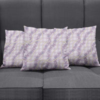 Pua Kalaunu Lei Pillow Cover Palaka Pattern