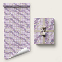 Pua Kalaunu Lei Wrapping Paper Palaka Pattern