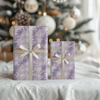 Pua Kalaunu Lei Wrapping Paper Palaka Pattern