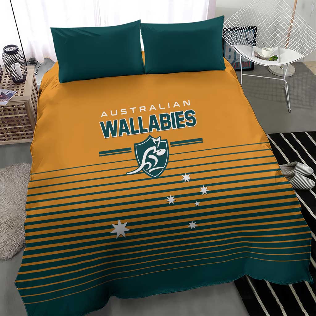 Rugby Australia Bedding Set Junior Wallabies Go Champions