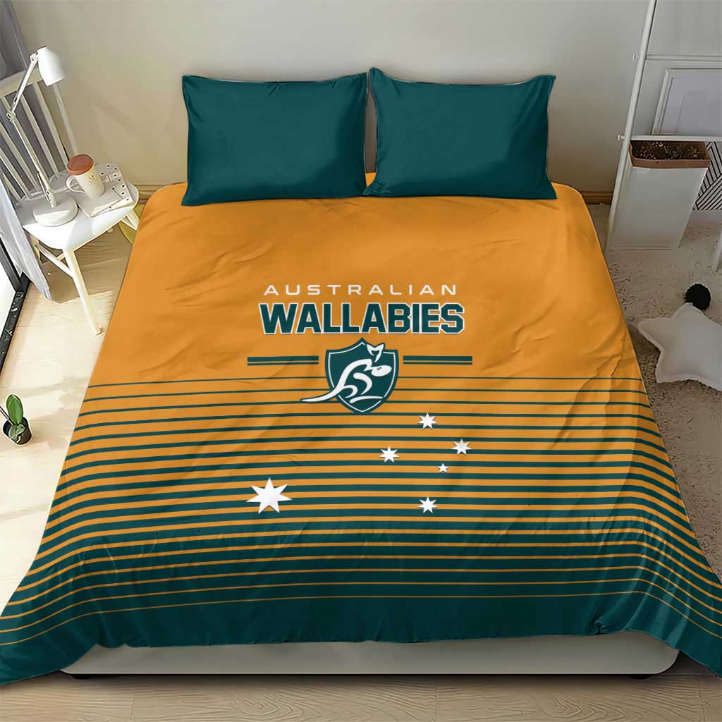 Rugby Australia Bedding Set Junior Wallabies Go Champions